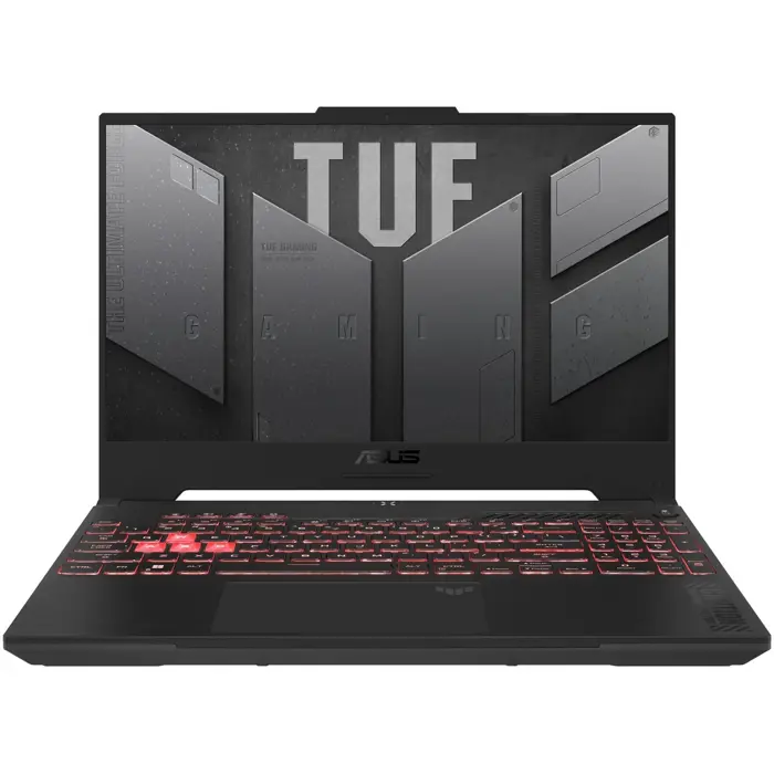 ASUS TUF Gaming A15 FA507NVR-LP017W Ryzen 7 7435HS 15.6"FHD 144Hz Value IPS-level 250nits AG 16GB DDR5 SSD512 GeForce RTX 4060 8GB WLAN+BT LAN Cam720p 90WHrs Win11 Mecha Gray