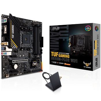 ASUS TUF Gaming A520M-Plus WiFi, AMD A520 Mainboard - Socket AM4 90MB17F0-M0EAY0
