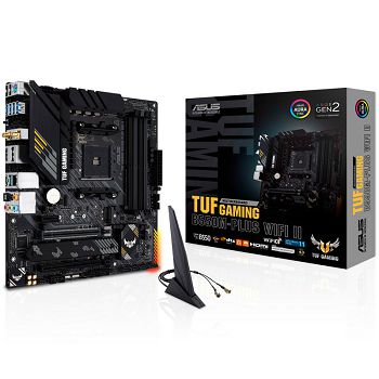 ASUS TUF Gaming B550M-PLUS Wi-Fi II, AMD B550 Mainboard - Socket AM4 90MB19Y0-M0EAY0