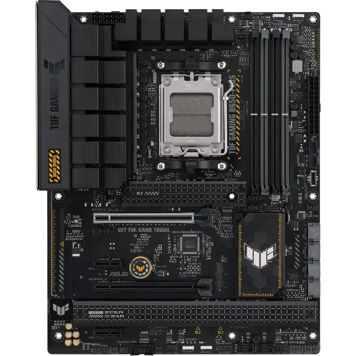 ASUS TUF GAMING B650-PLUS, Mainboard (black/light orange) - AM5