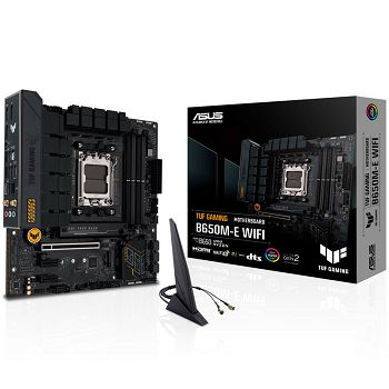 ASUS TUF Gaming B650M-E WIFI, AMD B650 Mainboard, Socket AM5, DDR5 90MB1FV0-M0EAY0