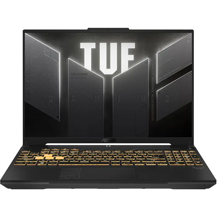 ASUS TUF Gaming F16 FX607VU-I5165 Core 5 210H 16.0" FHD+ 144Hz Value IPS-level 300nits AG 16GB DDR5 SSD512 GeForce RTX 4050 6GB LAN WLAN+BT Cam720p 56Wh NoOS Mecha Gray