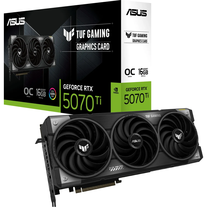 ASUS TUF GAMING GAMING GAMING GEFORCE RTX 5070 TI, 16GB GDDR7, PCI-E 5.0