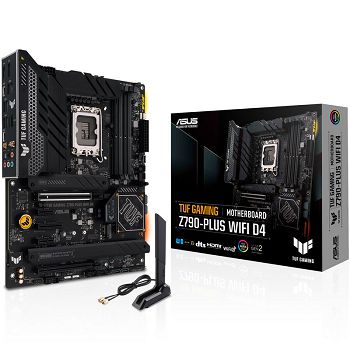 ASUS TUF Gaming Z790-Plus WiFi D4, Intel Z790 Mainboard - Socket 1700, DDR4 90MB1CR0-M0EAY0