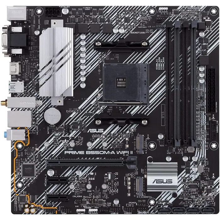 Asus TUF PRIME B550M-A WIFI II B550 - Socket AM4