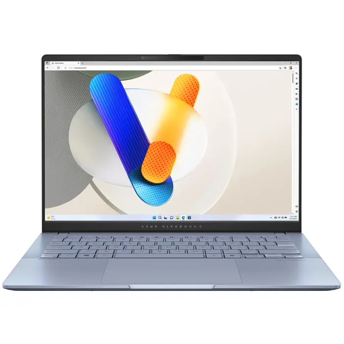 ASUS Vivobook S 14 OLED S5406MA-PP016W Ultra 7 155H 14.0"3K 120Hz 400nits Glossy 16GB LPDDR5X SSD1TB Intel Arc Graphics WLAN+BT Cam 75WHrs Win11 Mist Blue