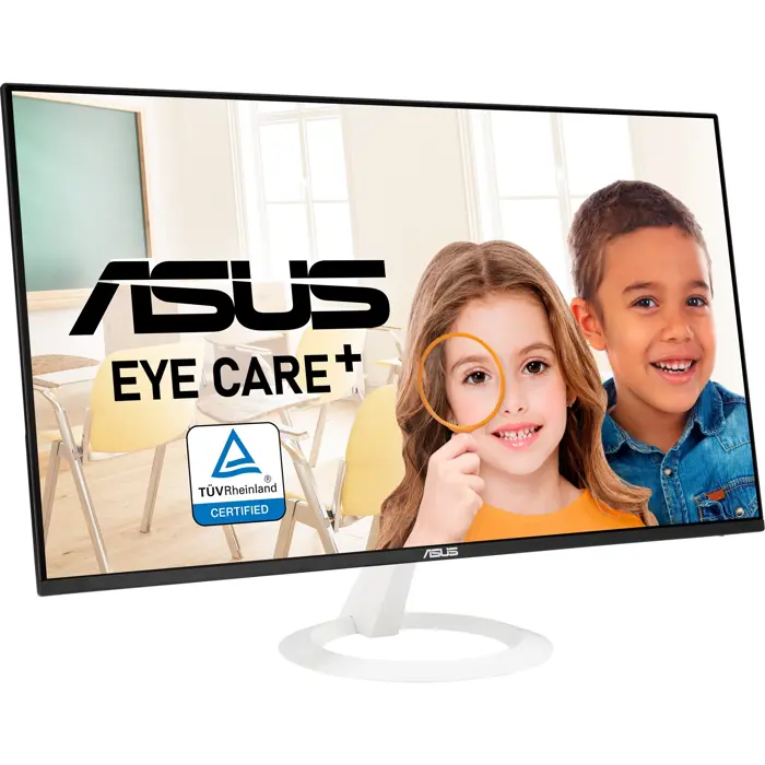 ASUS VZ27EHF-W, LED monitor - 27 - white, HDMI, Adaptive Sync, IPS, 100Hz panel