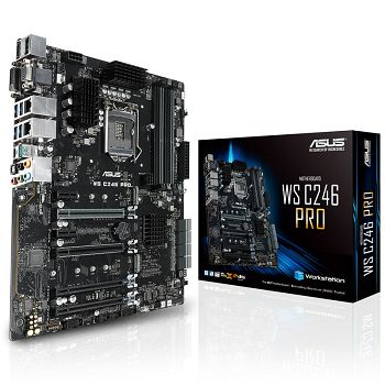 ASUS WS C246 Pro, Intel C246 Mainboard - Socket 1151 90SW00G0-M0EAY0