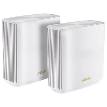 ASUS ZenWiFi AX XT9 AX7800 White 2-Pack 90IG0740-MO3B40