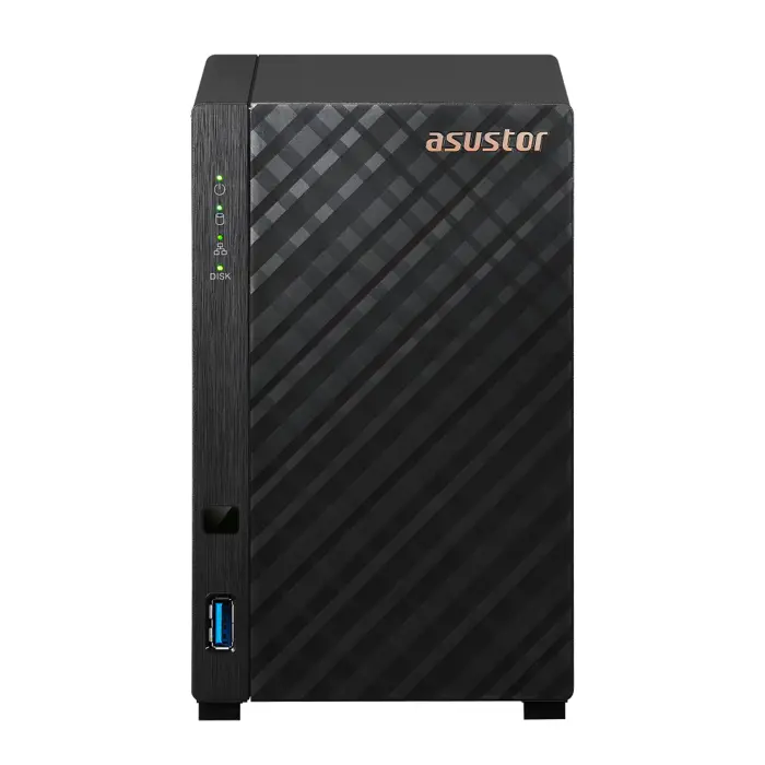 Asustor AS1102TL NAS/storage server Mini Tower Realtek RTD1619B 1 GB DDR4 0 TB ADM Black