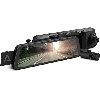 Auto kamera LAMAX S9, FHD 30fps, GPS, Dual radar, 9.66" IPS