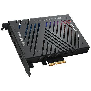 AVerMedia Live Gamer DUO Capture Card - PCIe 2.0 x4 61GC570D00A5