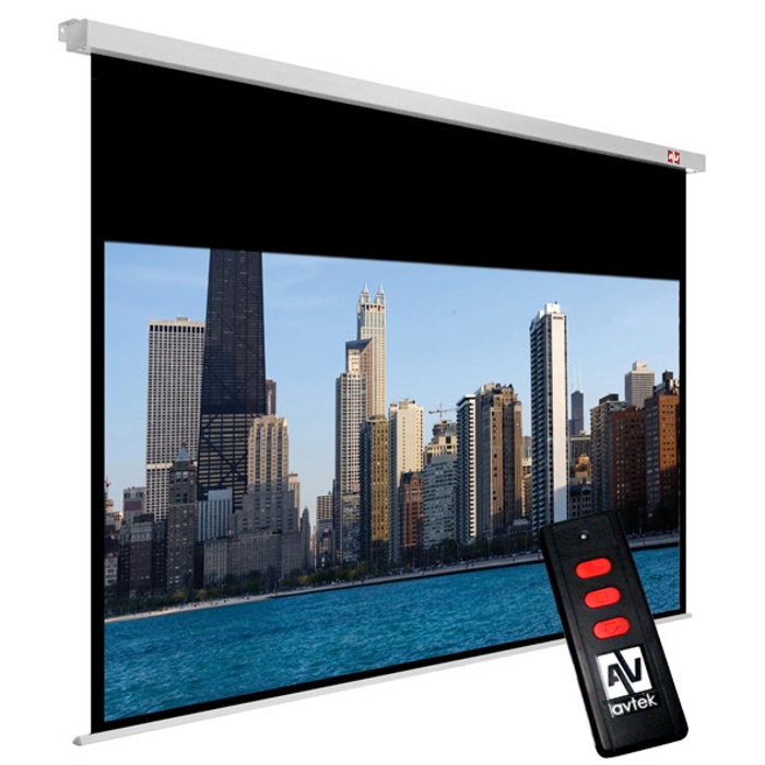 Avtek Cinema Electric 300P projection screen 16:9 131"