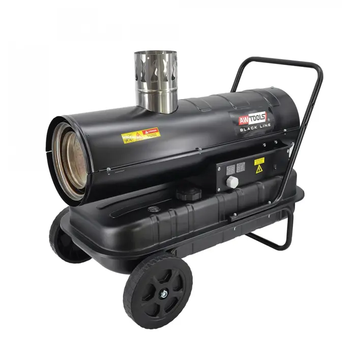 AW NAGRZEWNICA OLEJOWA 30KW HD30C Z ODPROWADZENIEM SPALIN  /BLACK LINE