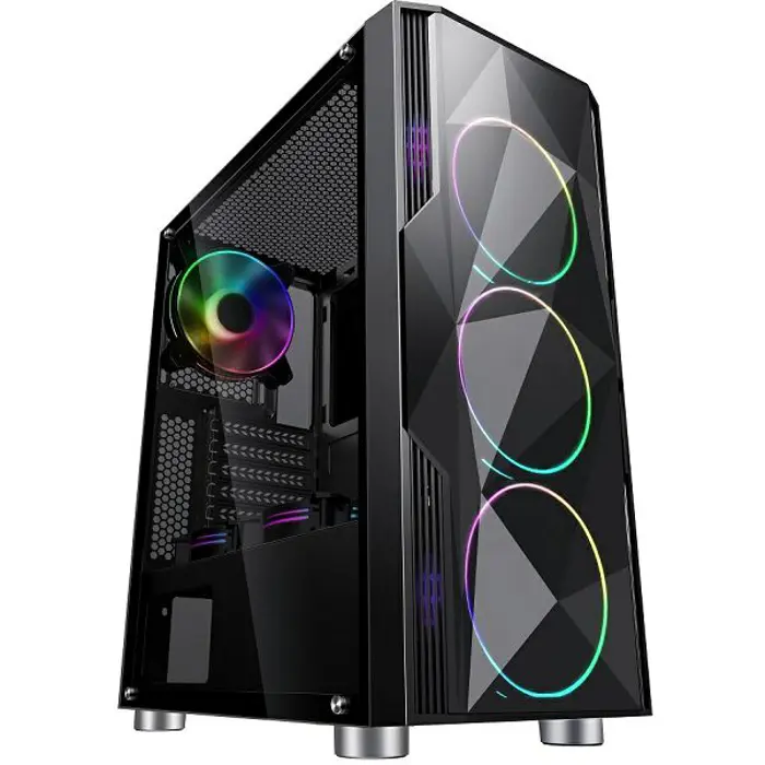 BaB GamingPC R59060 (Ryzen 5, 32GB, 1TB SSD, RX 9060 XT, 650W, WiFi) Win11P