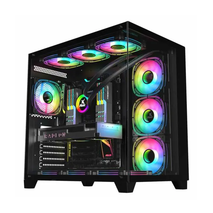 BaB HunterKiller R77900XTX (Ryzen 7 9800X3D, Liquid, 32GB DDR5, 1TB SSD, RX 7900XTX 24GB, 1000W, WiFi, BT) Win11P