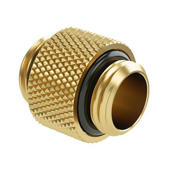 Barrow adapter straight G1/4 inch male to G1/4 inch male, 10mm - gold TB2D-02 go