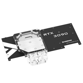 Barrow Aktive Backplate RTX 3080/90 FTW3 RGB - Acryl BS-EV3090F-PA B