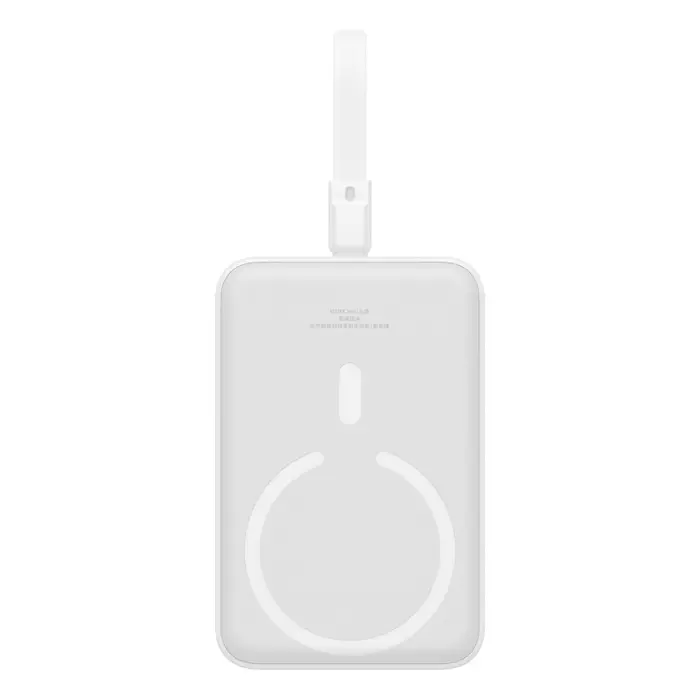 Baseus P10022109223-00 Lithium polymer (LiPo) power bank 10000 mAh Wireless charging White