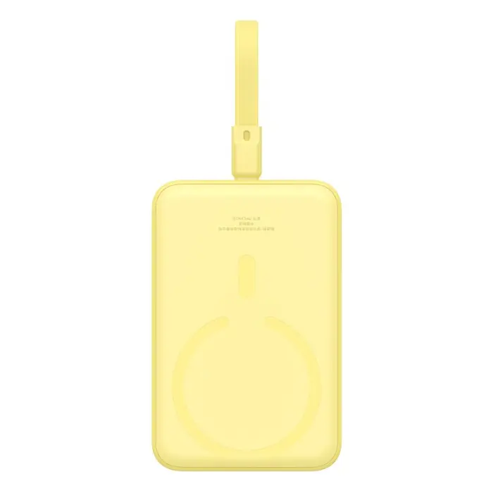 Baseus P10022109Y23-00 Lithium polymer (LiPo) power bank 10000 mAh Wireless charging Yellow