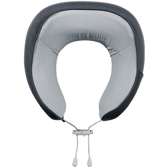 Travel neck pillow BASEUS Let's go, memory foam (gray)