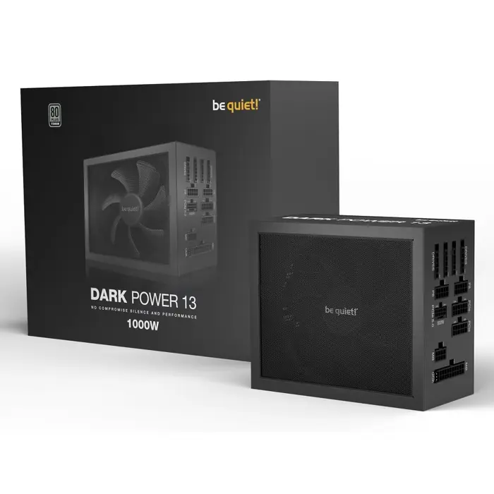 be quiet! Dark Power 13 power supply unit 1000 W 20+4 pin ATX ATX Black