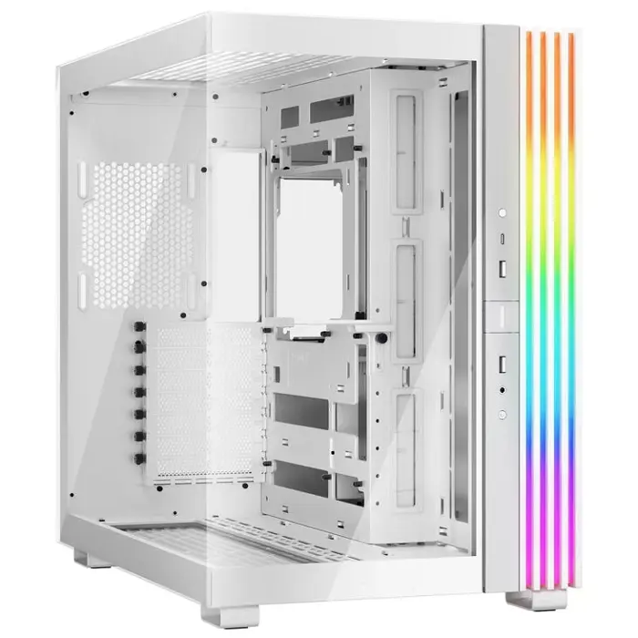 be quiet! Light Base 600 DX Midi-Tower, Tempered Glass, ARGB - weiß-BGW66