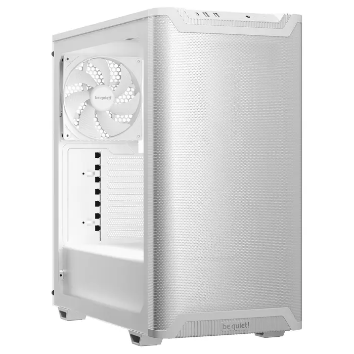 be quiet! Pure Base 501 Airflow Midi-Tower, ATX, Tempered Glass - weiß-BGW75
