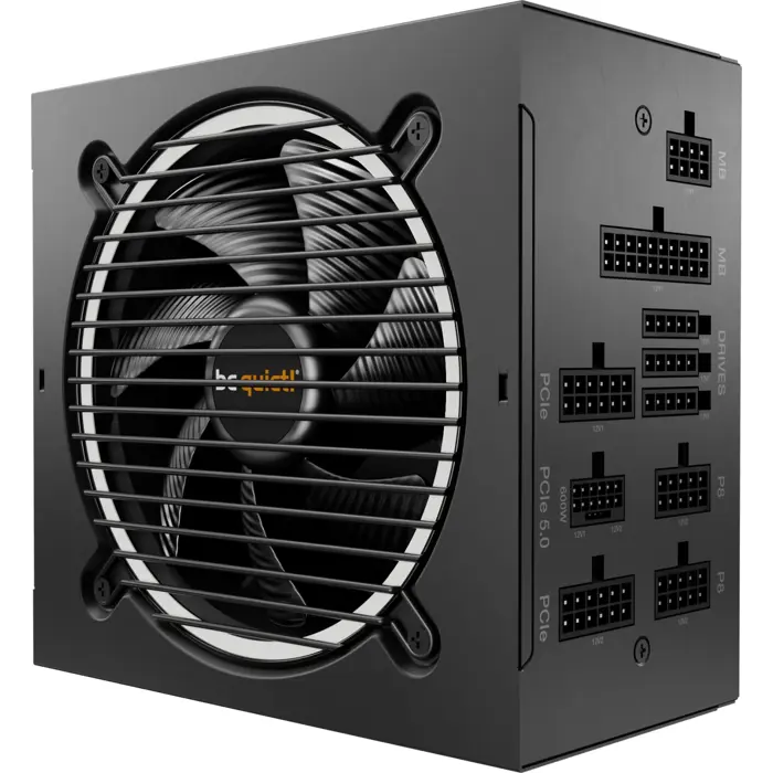 be quiet! Pure Power 12M 1000W, PC power supply (black, 5x PCIe, cable management, 1000 watts)