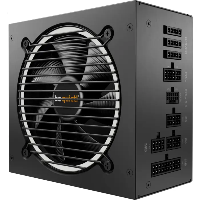 be quiet! Pure Power 12M 750W, PC power supply (black, 3x PCIe, cable management, 750 watts)