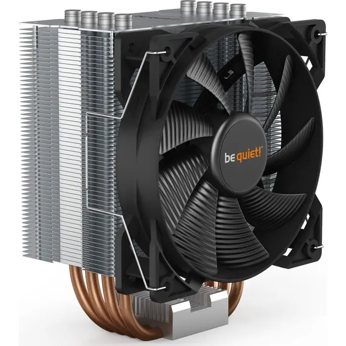 be quiet! Pure Rock 2 Silver, CPU cooler (silver, brushed aluminum finish)