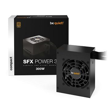 be quiet! SFX Power 3 Netzteil, 80 PLUS Bronze - 300 Watt BN320
