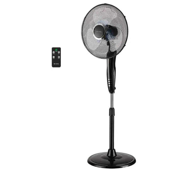 BeCool Freestanding fan with a diameter of 40 cm and remote control BC16SFRC