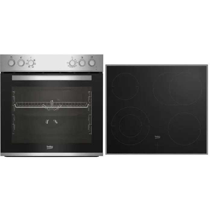 BEKO BBUE12020X, cooker set (stainless steel)