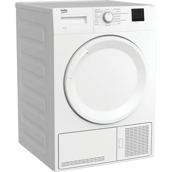 BEKO DCU 8230 N, condensation dryer (white)