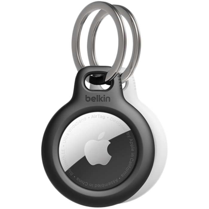 BELKIN KEYCHAIN, PC, BLACK/WHITE, 2PK