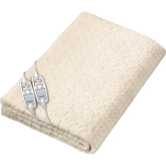 Beurer UB 86 Teddy Double, heated underblanket (cream, 150 x160 cm (2 persons))