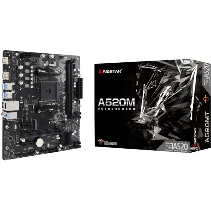 Biostar A520MT - Socket AM4 - motherboard