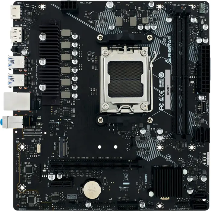 Biostar B650MT - Socket AM5 - mainboard
