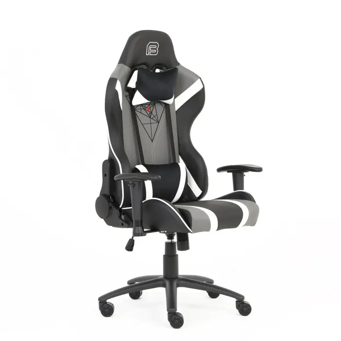 BIT FORCE gaming stolica DIABLO L-2D crno/sivo/bijela - IZLOŽBENA