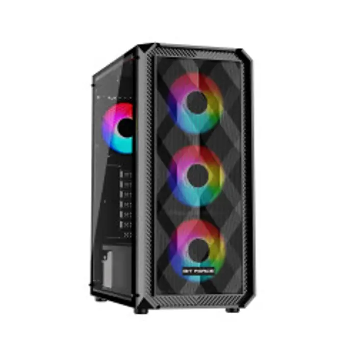 Bit Force PALADIN ARGB-4 Gaming Midi Tower ATX kućište bez napajanja, crno
