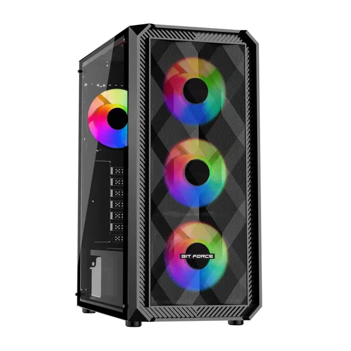 BIT FORCE računalo GAMER PC R75060T, Ryzen 7 5700X, 32GB DDR4, 1TB SSD, RTX 5060Ti, WiFi, W11P