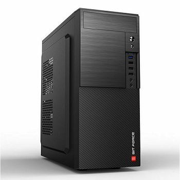 BIT FORCE računalo MULTIMEDIA PC i38240W10, Intel i5 10400F, 8GB DDR4, 480GB SSD, GT710, WiFi, Win10