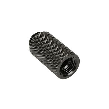 Bitspower adapter G1/4 inch male to G1/4 inch female - 30mm, black matt BP-MBWP-C63