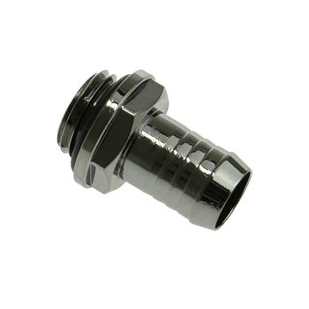 Bitspower connection straight G1/4 inch AG to 10mm ID - glossy black BP-BSWP-C02