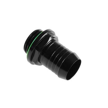 Bitspower connection straight G1/4 inch AG to 11mm ID - black matt BP-MBWP-C33