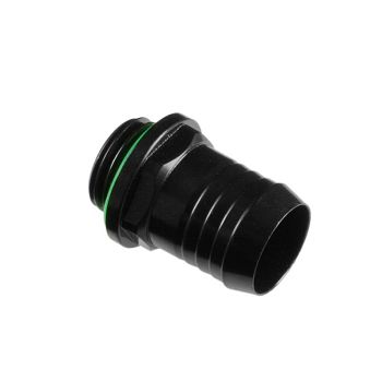 Bitspower connection straight G1/4 inch AG to 13mm ID - black matt BP-MBWP-C01