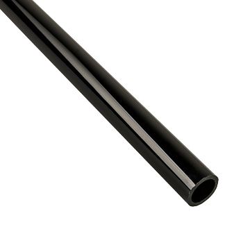 Bitspower Crystal Link Tube 16/12mm - 500mm, black BP-NCCLT16ACBK-L500