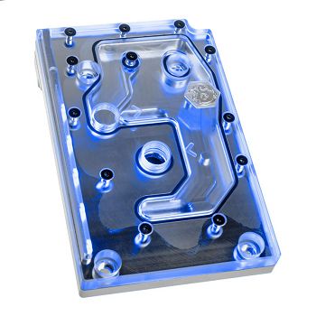 Bitspower Monoblock for ASRock X399M Taichi RGB Nickel - Acryl BP-WBASRX399MTC