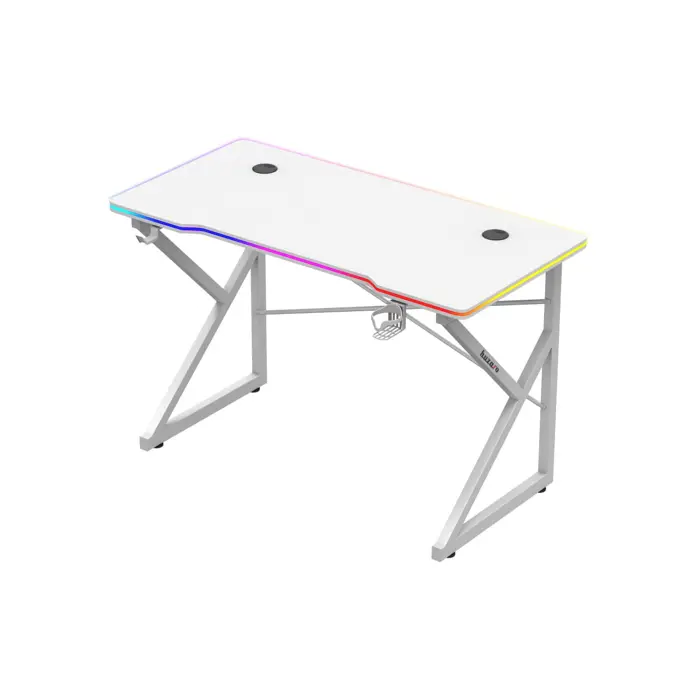 Biurko gamingowe Huzaro Hero 1.7 RGB White